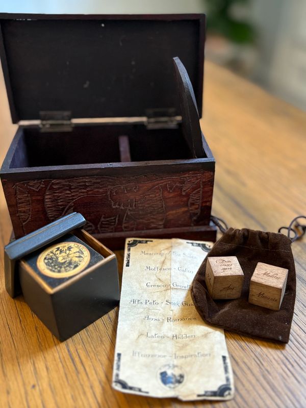 Philosopher's Cube divination set