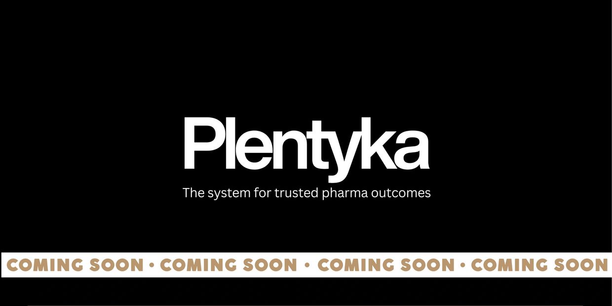 Logo de Plentyka con el lema y mensaje de "Coming Soon".