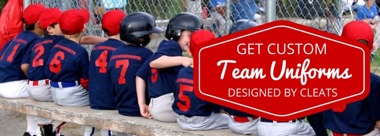 Little league team in dugout