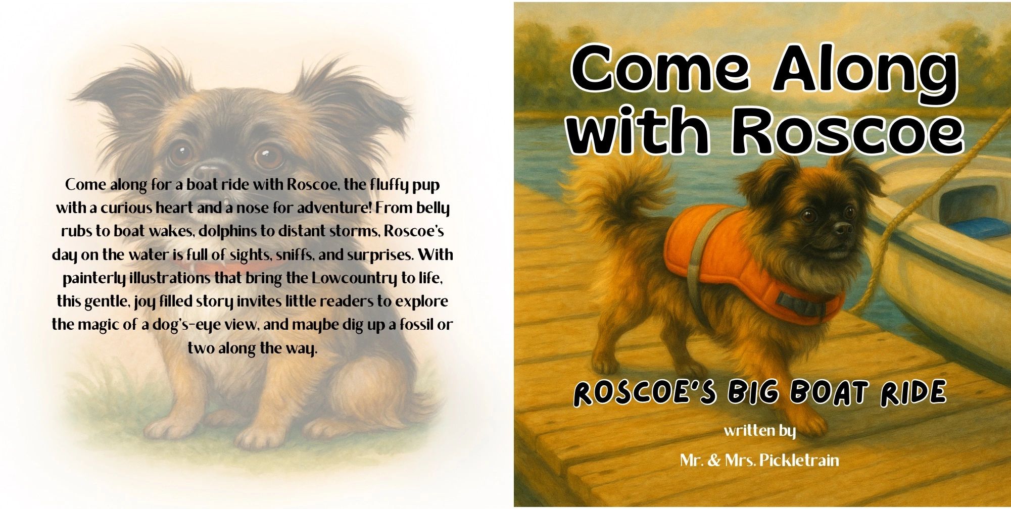 Come Along with Roscoe, Roscoe’s big boat ride