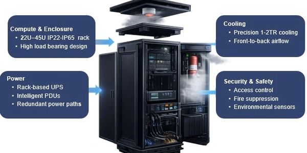 Scaleup Edge Micro DAta Center Features