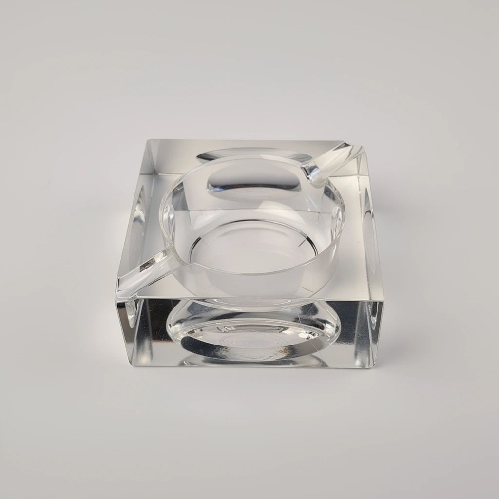 Retro 70s Glass Ashtray