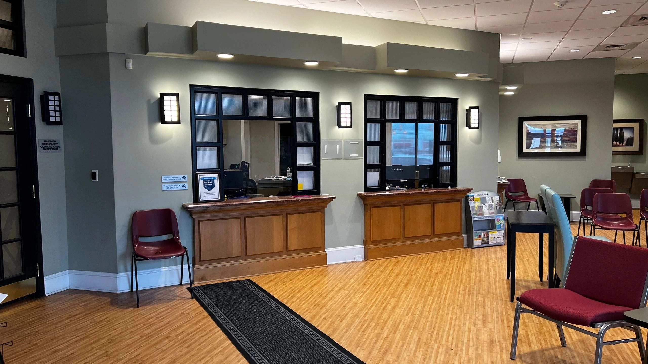 Beautiful Reception  Area