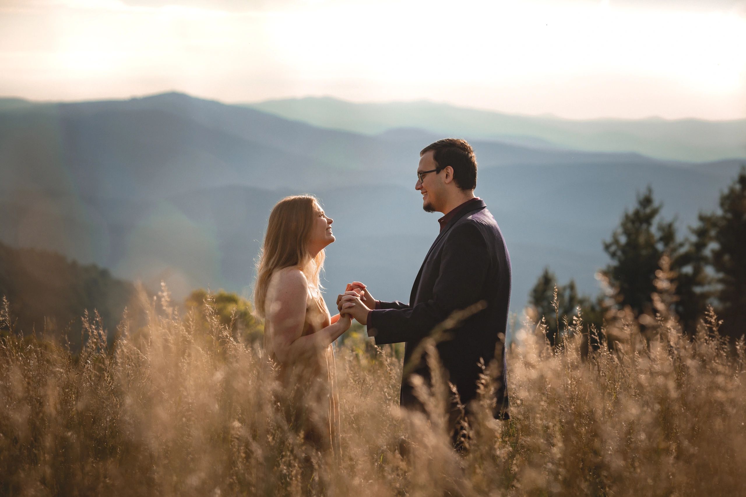 Sunrise photography sessions on the Blue Ridge Parkway are some of my favorites. No one is usually a