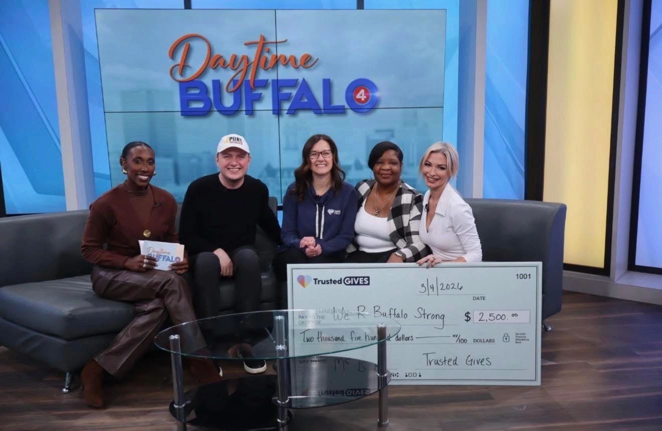 Thank you to Trusted Gives for your gracious donation to We R Buffalo Strong. 