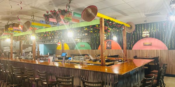 Our new location offers a full bar now