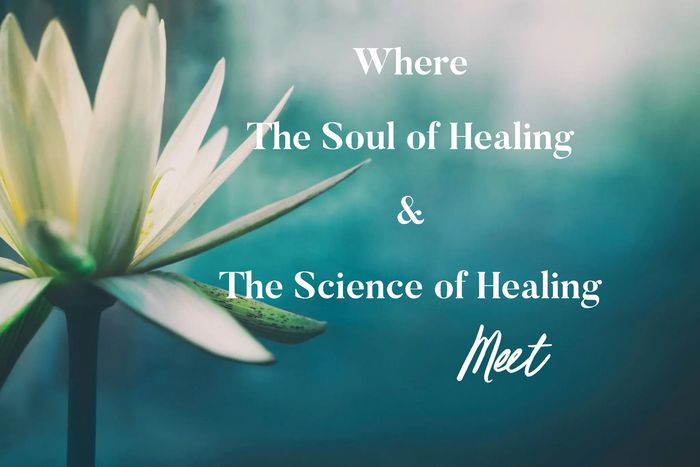 Two women in a comforting counseling session in a bright office.