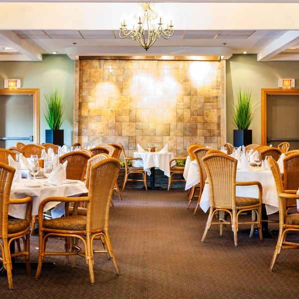 Interior of Spain of Narragansett restaurant