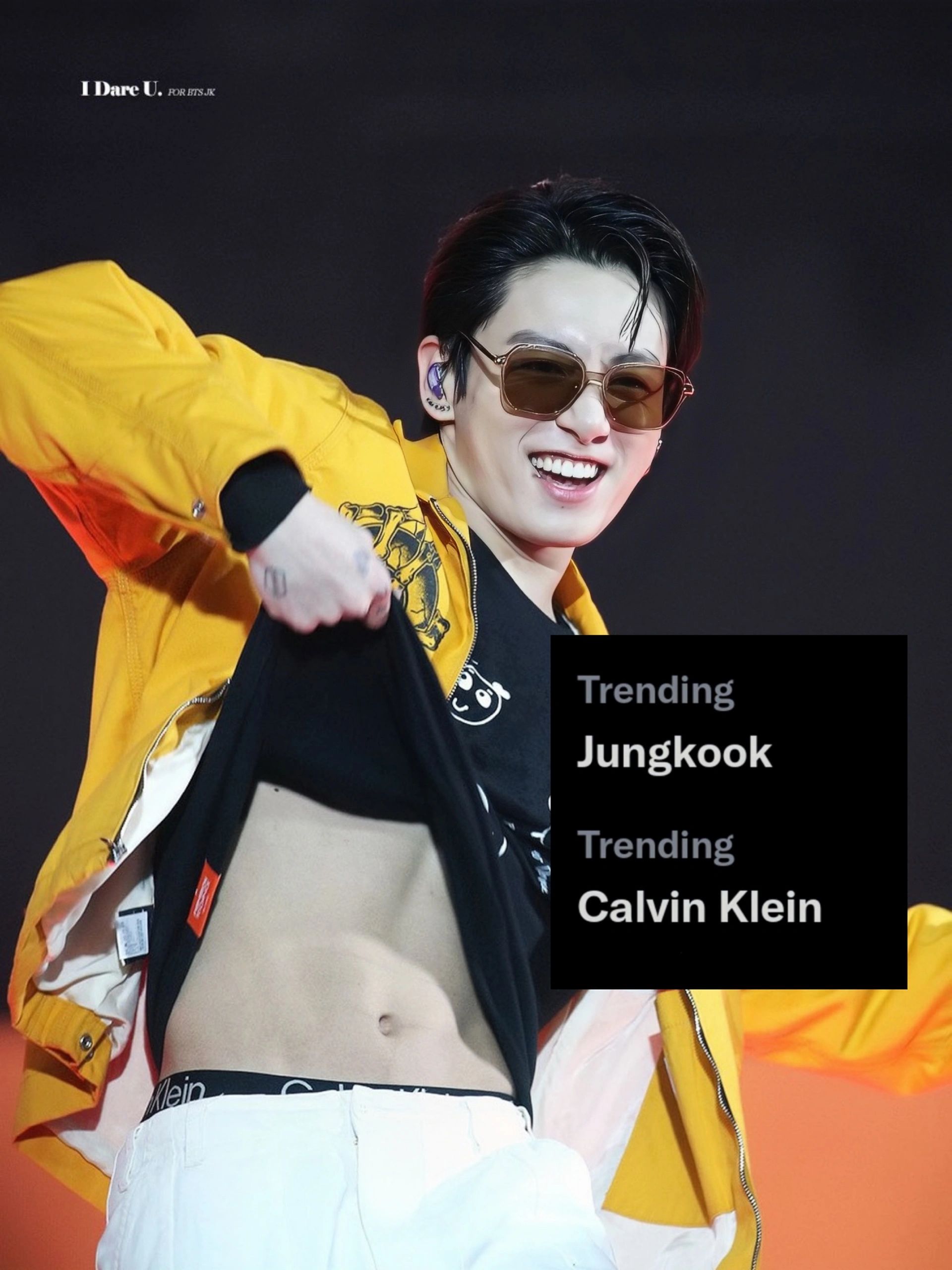 Jungkook: Number One Rising Topic Under Calvin Klein on Google