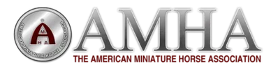 Logo of the American Miniature Horse Association.