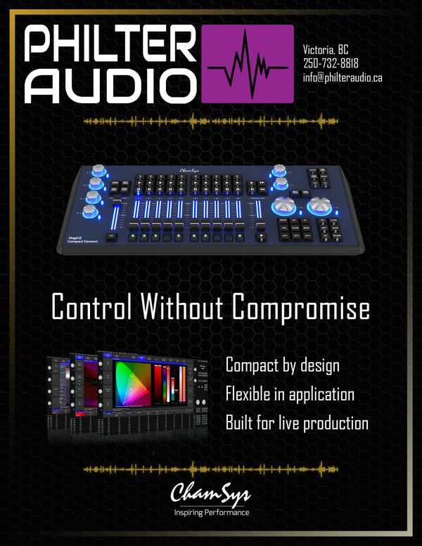 Philter Audio offers a compact, flexible audio controller for live production.