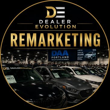 Dealer Evolution Remarketing at DAA Portland auction.