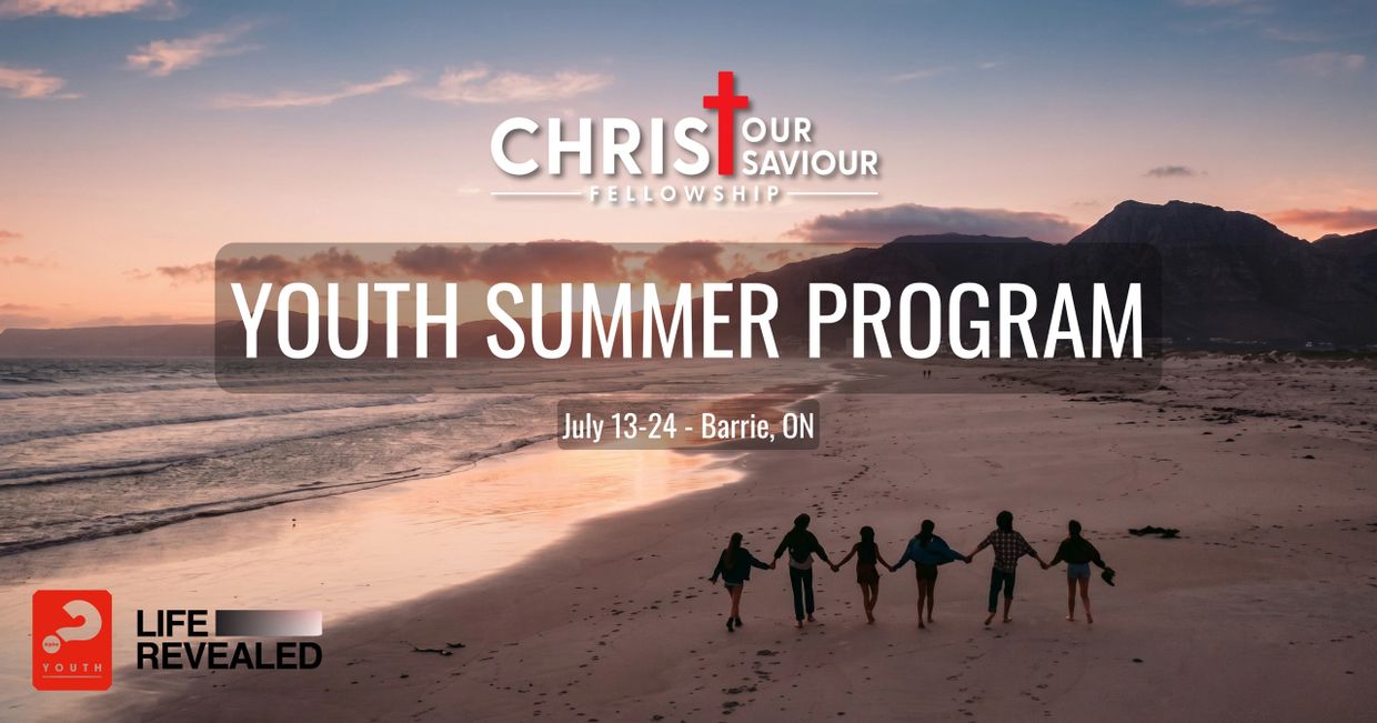 Youth summer program by Christ Our Saviour Fellowship at the beach.