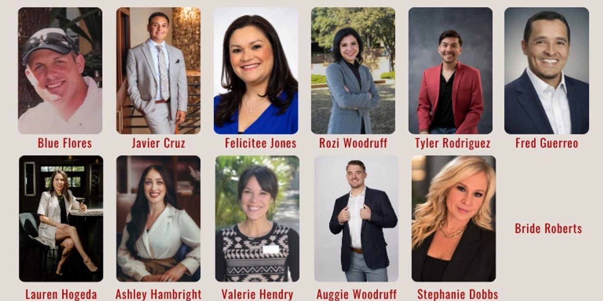 Collage of twelve professional headshots with names.