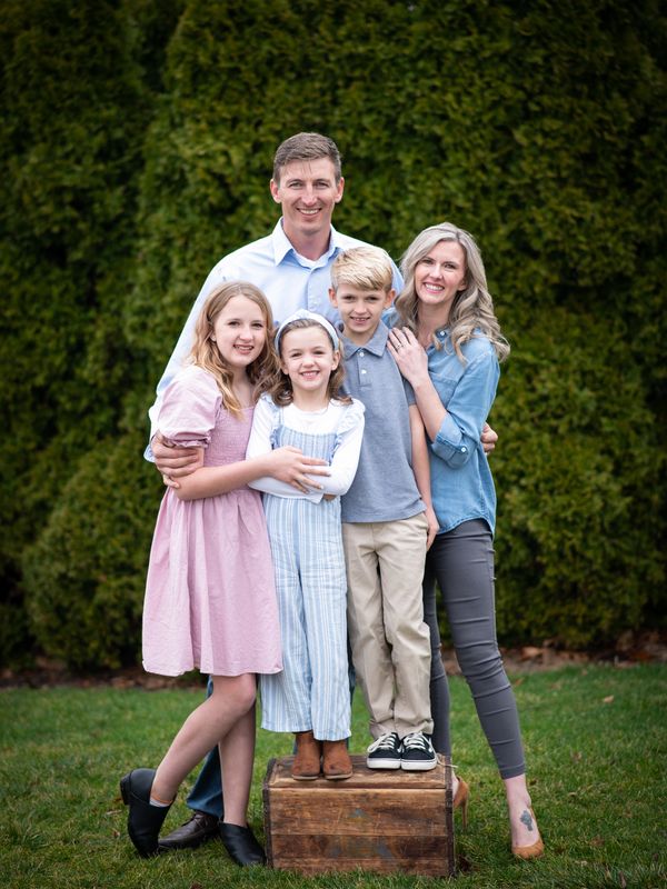 Dr. KT Moyer and her family