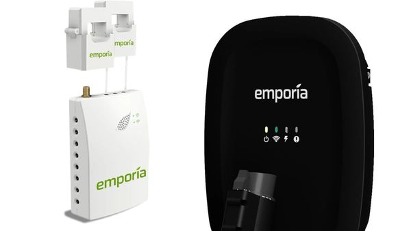 Emporia car charger with load managment device - Current limiter