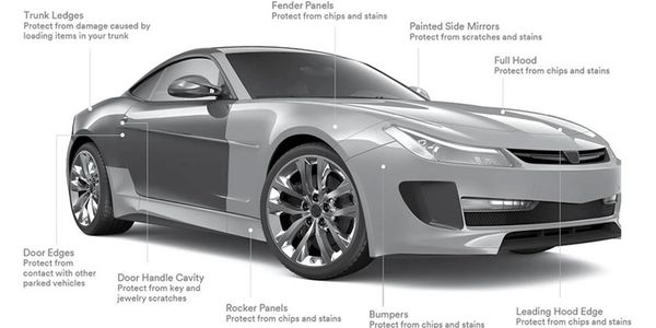 Where can I put paint protection film on my vehicle?