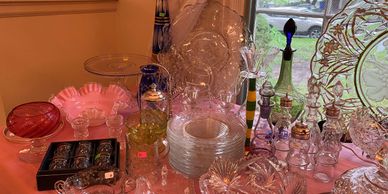 Fostoria Baronet Cut Water Glasses Set of 8 - Ruby Lane