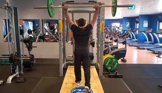 Manny Elturk Training at Plus Fitness Mona Vale, Northern Beaches, NSW