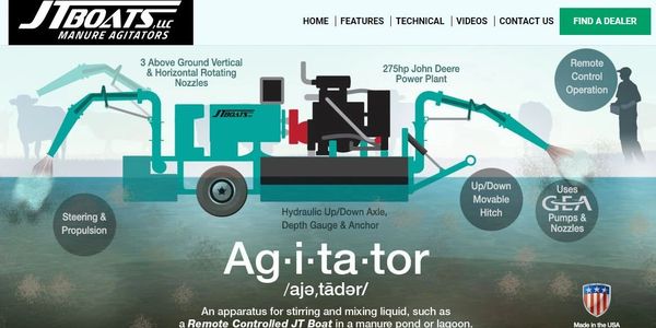 JT Boats Manure Agitator