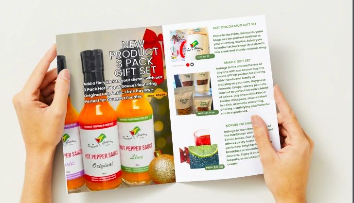 Savour Guyana's Christmas Catalogue is the perfect way to experience the flavors of Guyana. 