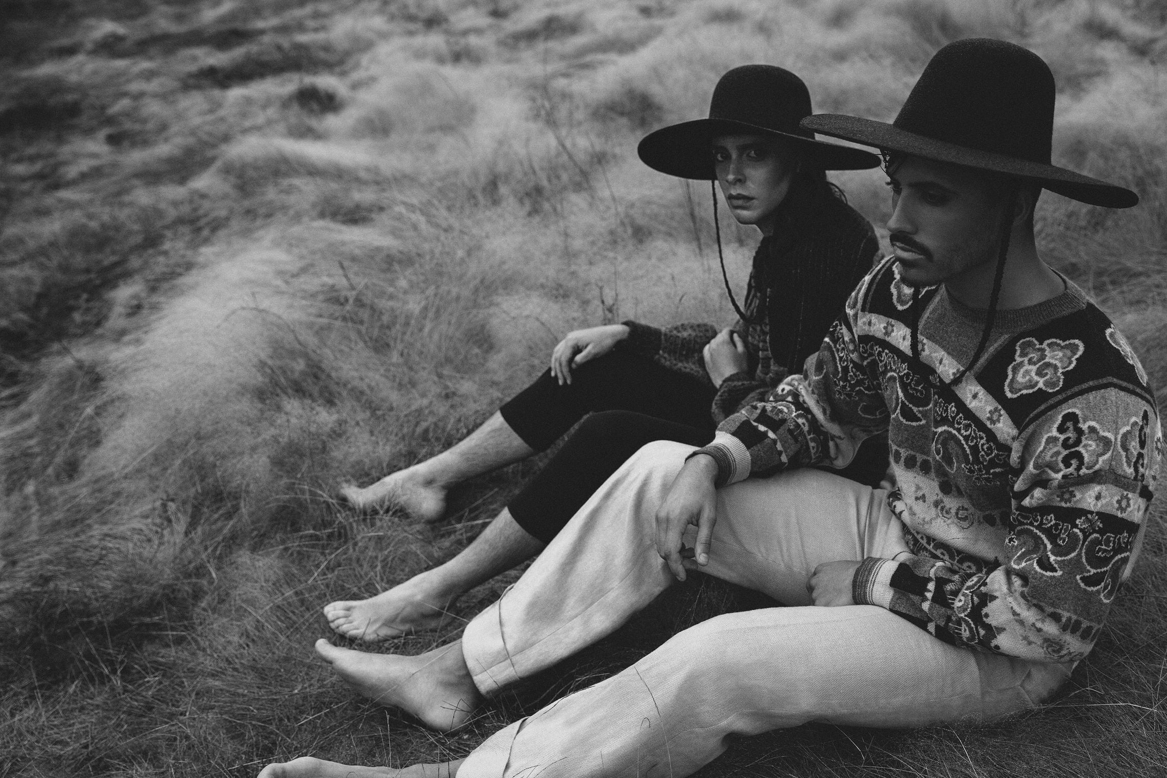 black and white bw photography portrait fashion men shooting Zurich Switzerland couple 
