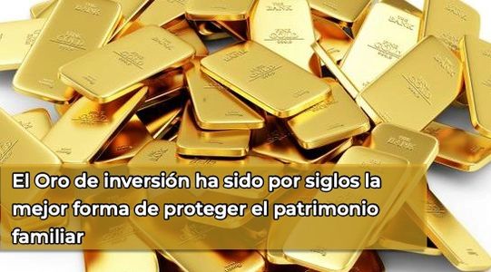 Oro puro de inversión