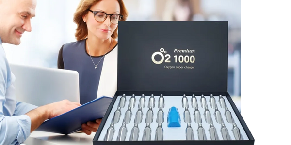 High Capacity, High Concentration  Oxygen Cartridge O2 1000 Oxygen Super Charger

How to make O2Wate