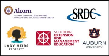 Authors of Property Considerations for Heirs' Property Owners: Issues and Actions Logos with border