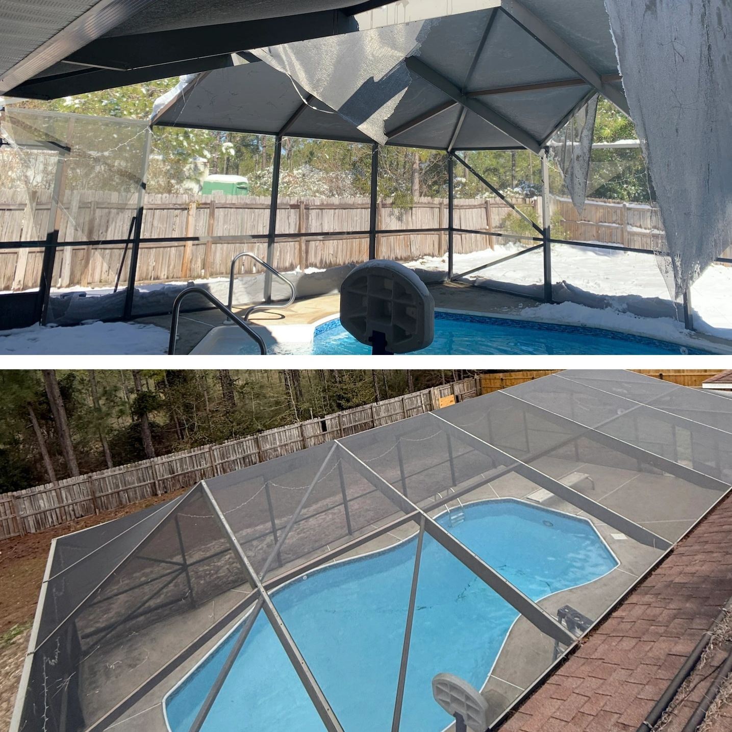 POOL SCREEN REPAIR SERVICES NAVARRE