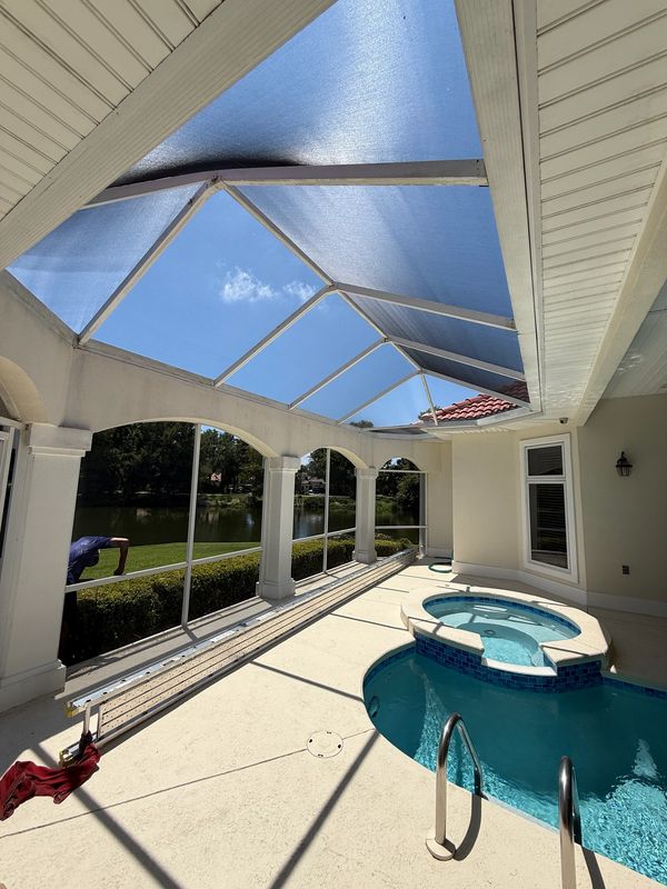 Pool screen replacement Miramar beach
