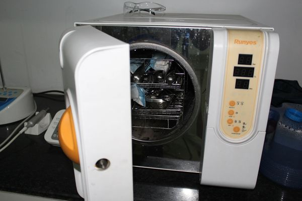 strict sterilization for infection control in dentistry