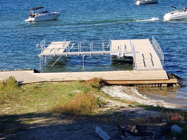 Another Happy Dock in the Box Client. Close to home on Lake Simcoe