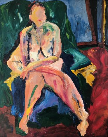 "Doris"
Oil
21.5"x 35.5"
NFS