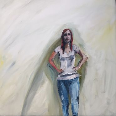 Up Against A Wall.2
Oil
21" x 17"
