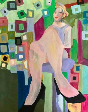 She's on the Grid
Vinyl Painting
20" x 10"
$325
Available at findingsart.com