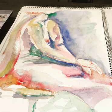 Frances
Watercolor
15" x 11"
