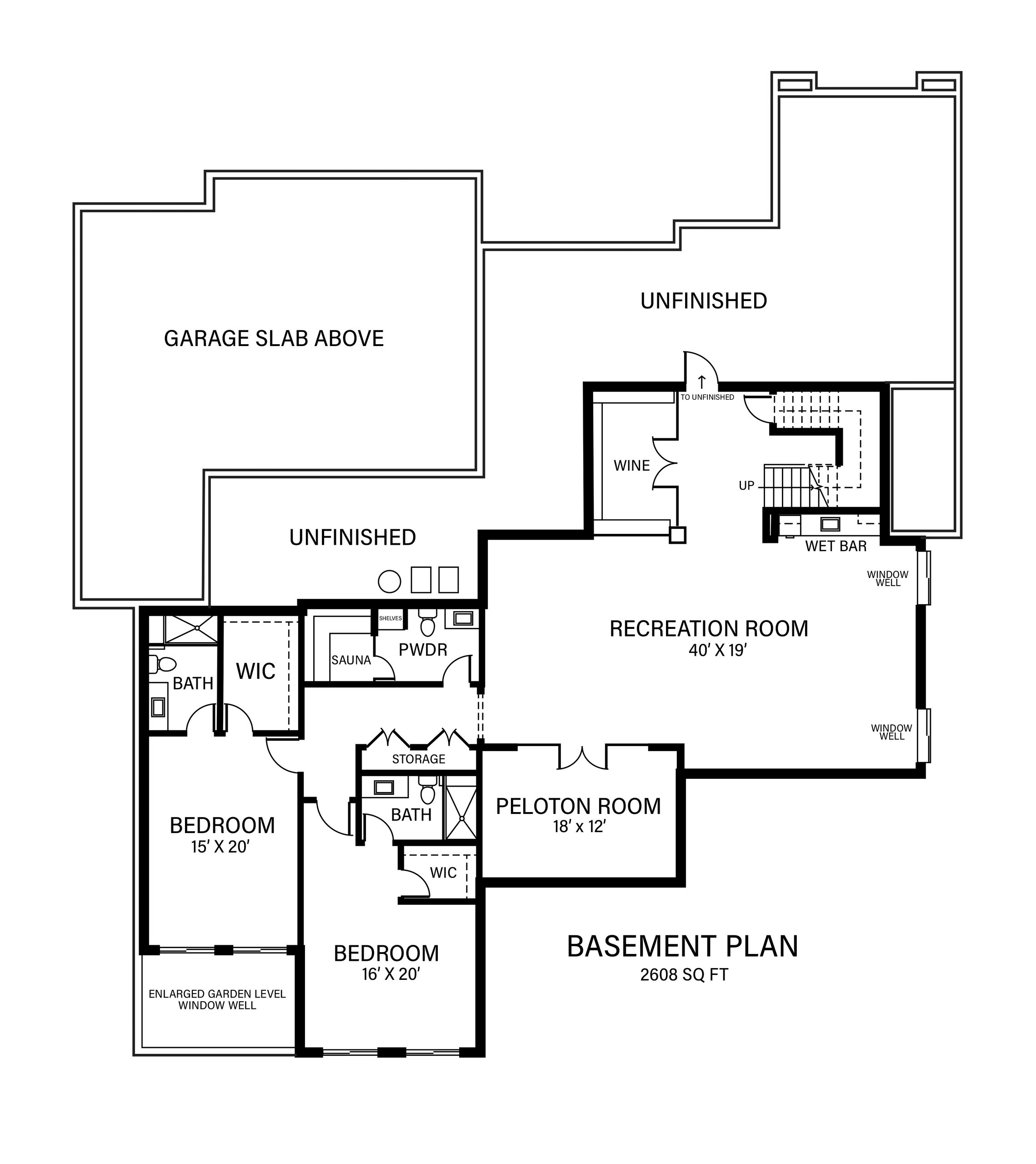 2669 Southwind Lower Level plan