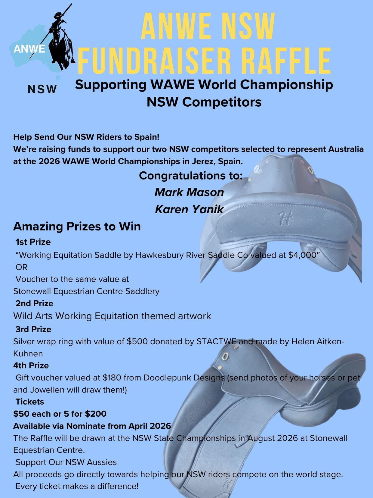 raffle advertisement 