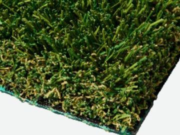 Close-up of artificial grass turf.