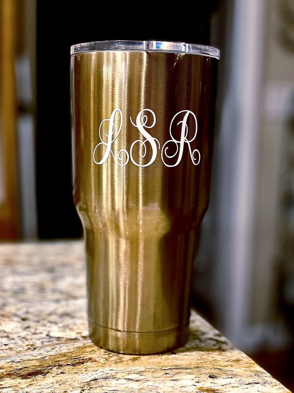 Custom Accent Stainless Travel Mug