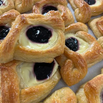 Blueberry danish