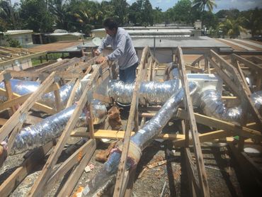 duct installation 