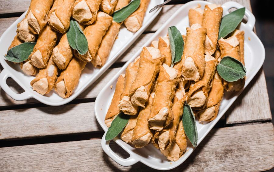 Collard green eggrolls