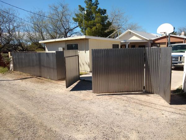 Metal gate and fence  frame 