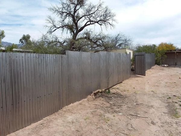 Metal gate and fence  frame 
