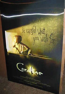 Coraline 3d Movie Poster Flip N 3d