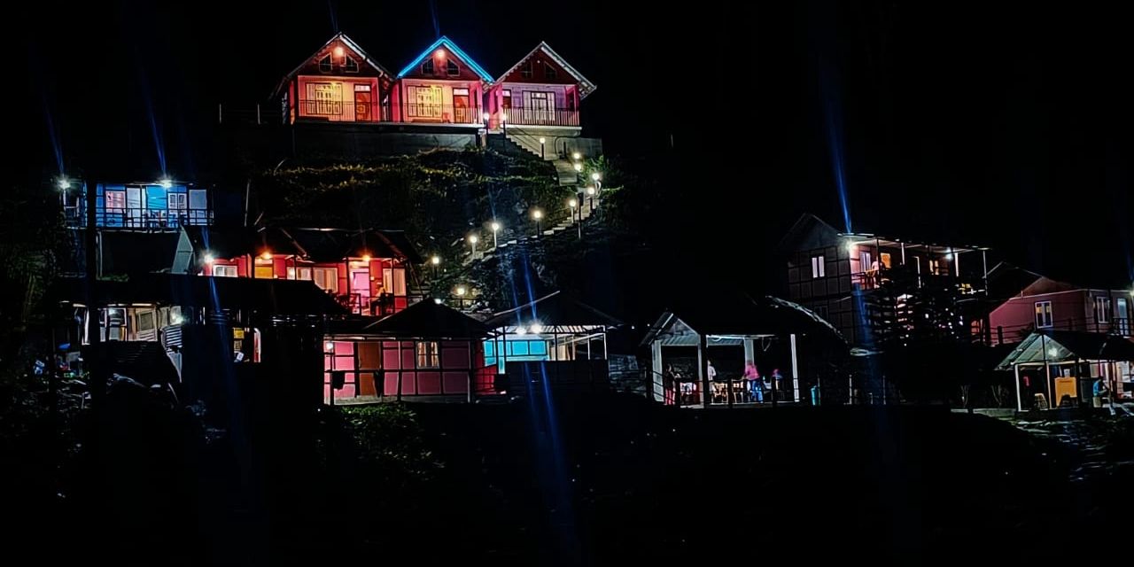 Rishikhola Homestay Evening View