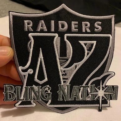 RAIDER Nation Shield Bling