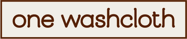 One Washcloth